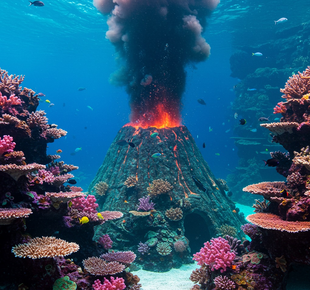 Tsunami of Fire: Underwater Volcano to Erupt Famous Coastline